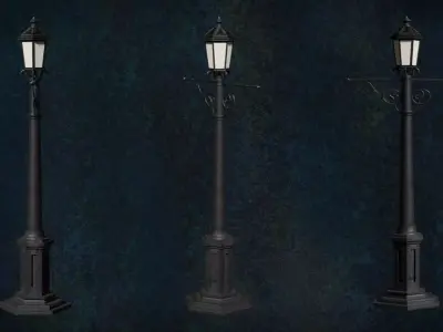 Lamp Street Series LumixLu N1 3D model