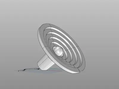 table lamp design Scalae 3D model