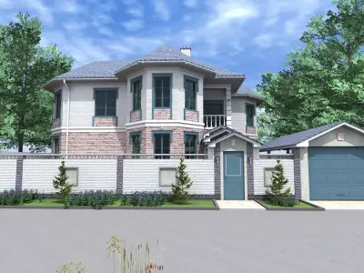 house design 3D model