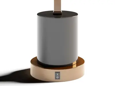 Bronze Table Lamp 3D model