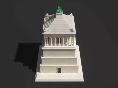Mausoleum At Halicarnassus 3D model