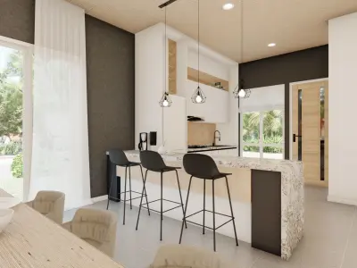 Superlink Terrace Living 3D model
