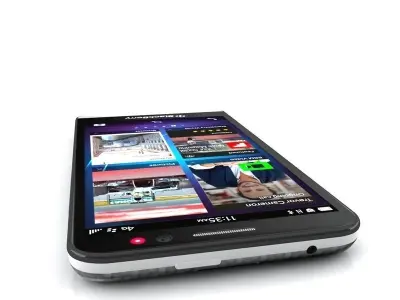  BlackBerry Z30 3D model