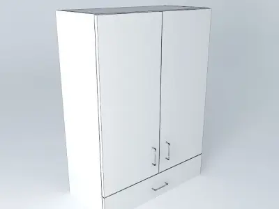W2D1D box Free 3D model
