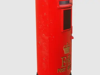 Hong Kong Post Box 3D model
