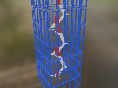 Transparent Building 3D model purchase