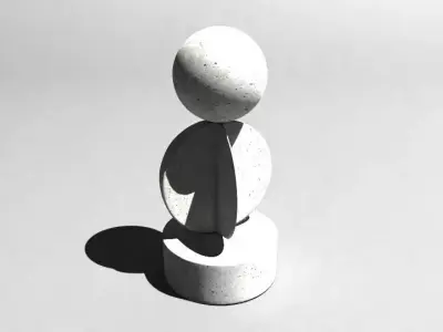 escultura serie01 Low-poly 3D model buy