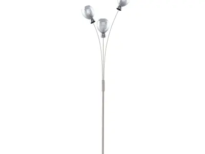 Sylvia Glass Floor Lamp 3D model