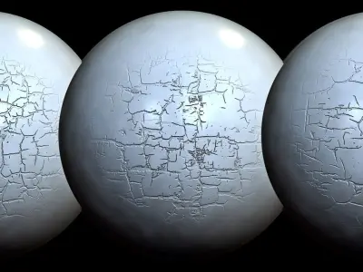 Crack VDM Brushes and Alpha Vol 1 Low-poly 3D model