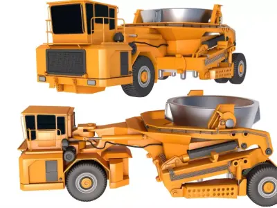 KAMAG SlagPotCarrier 3D model