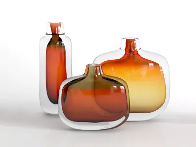 ARCADE Mineralia Amber Vases 3D model