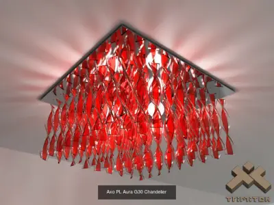 Axo Aura Lamps Set 3D Model Pack