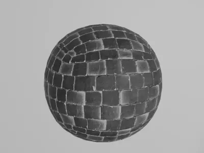 Rock Tile 4k Free 3D model