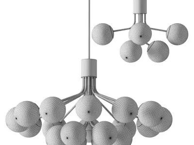 Amanda Chandelier 3D model purchase