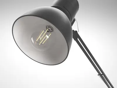Office Table Lamp 3D model