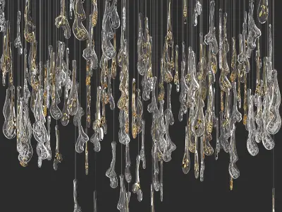Lasvit Icon Chandelier 3D model