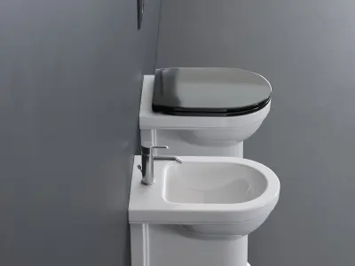 Ceramica Catalano Canova Royal WC Low-poly 3D model