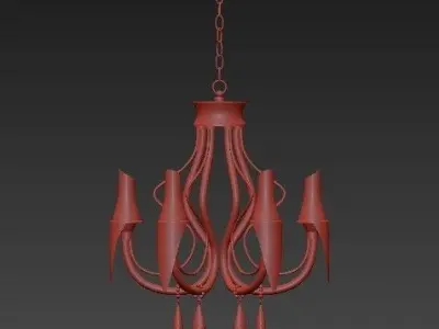 Crystal Lamp 3D model buy
