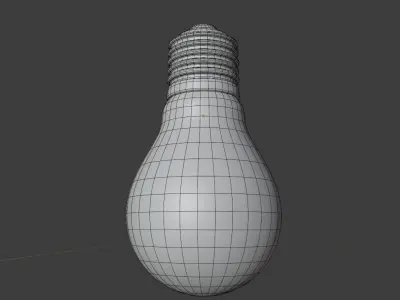 Realistic Bulb light Free 3D model