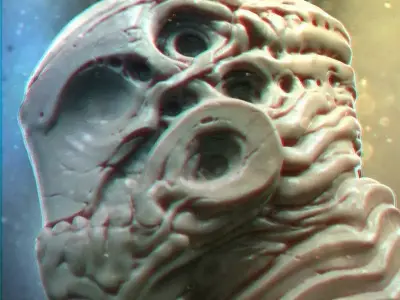 Traveler Head 3D print model