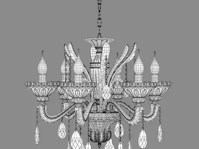 Alzata Osgona Chandeliers Collection 1 3D model