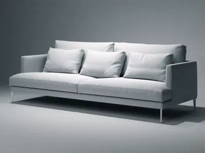 Paraiso Sofa 245 2 Seats 3D model
