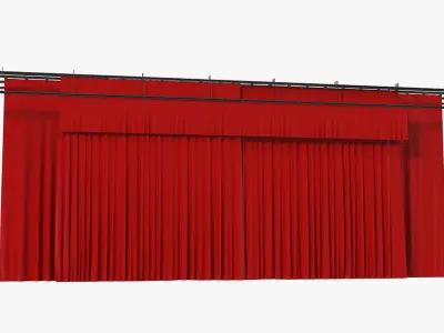  Stage Curtain 