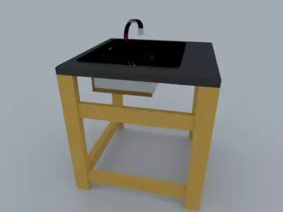 WASHBASIN0001 3D model