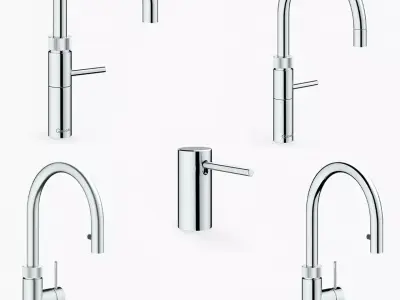 QUOOKER - Faucet set 3D model