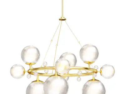 TROON ROUND CHANDELIER 89447 3D model