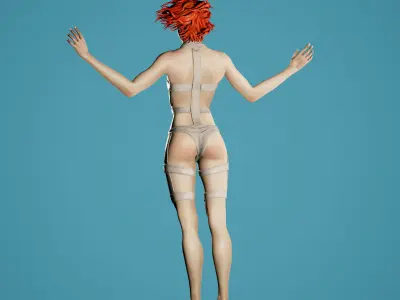 Leeloo from The Fifth Element 3D print model