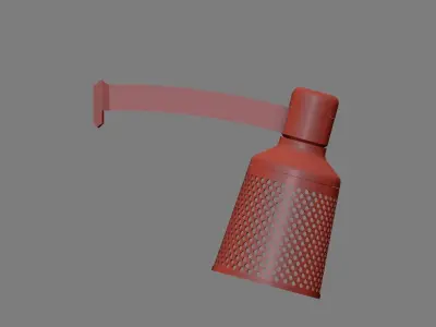 Chandelier Lamp modular E-14 3d print 3D print model