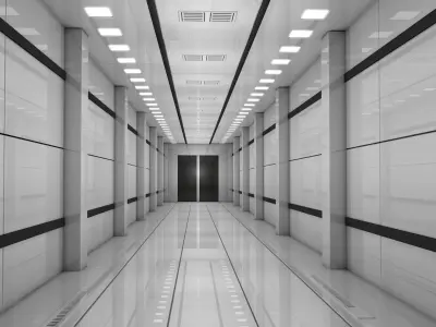 Apartment Corridor 3D model order