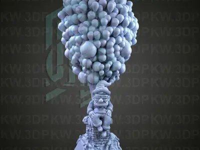 UP  Christmas 3D print model