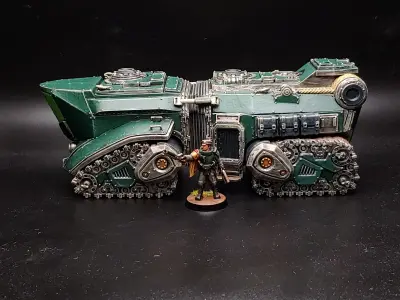 Landshark Armored Transport 3D print model