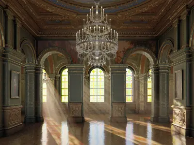 Grand Gallery 3D model