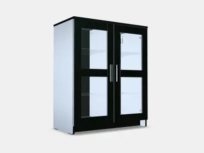 BRIMNES Cabinet with doors Low-poly 3D model