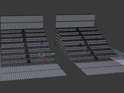 Modular Theater pack Free 3D model