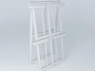 Artist's Easel Free 3D model purchase