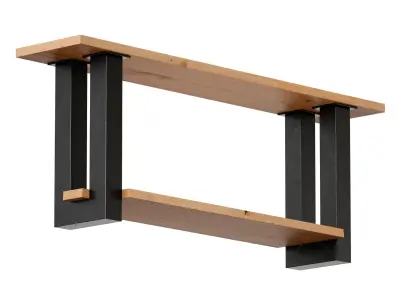 Console - side table Athens Oldwood 3D model