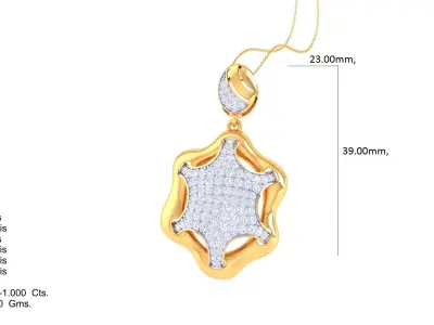 Pendant - 159 3D print model