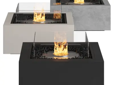 EcoSmart Fire Fireplace 3D model