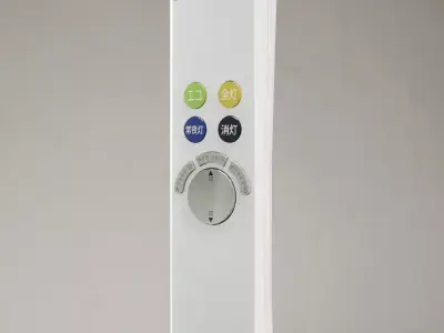 Light Remote Japanese Free low-poly 3D model