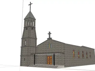 Architecture-Religion-God-Culture-Temple -0231 3D model