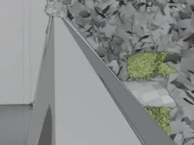 Indians teepee in desert Free low-poly 3D model