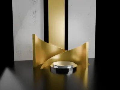 Photography studio 3D model