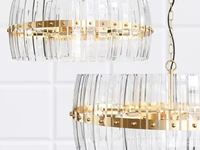 ORLAND GLASS Low-poly 3D model