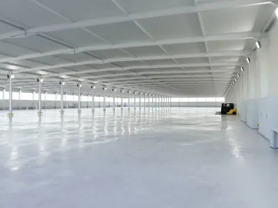 Warehouse Interior 5c Low-poly 3D model