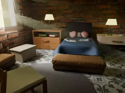  bedroom Free 3D model