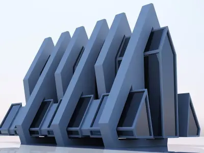 Architecture 005 3D model